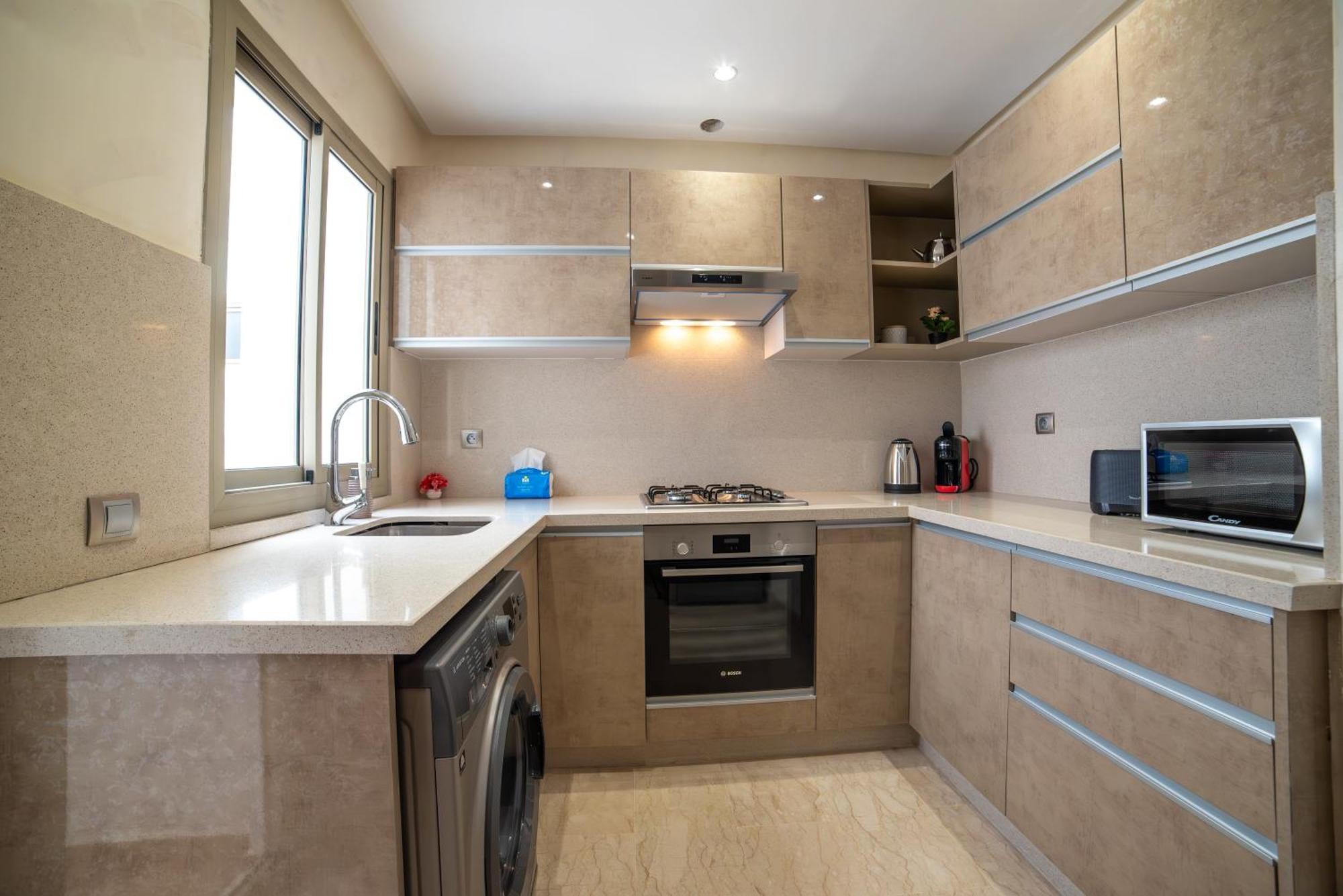 Luxury Seafront Apartment 101Sqm With Wi-Fi And Parking Agadir Exterior photo