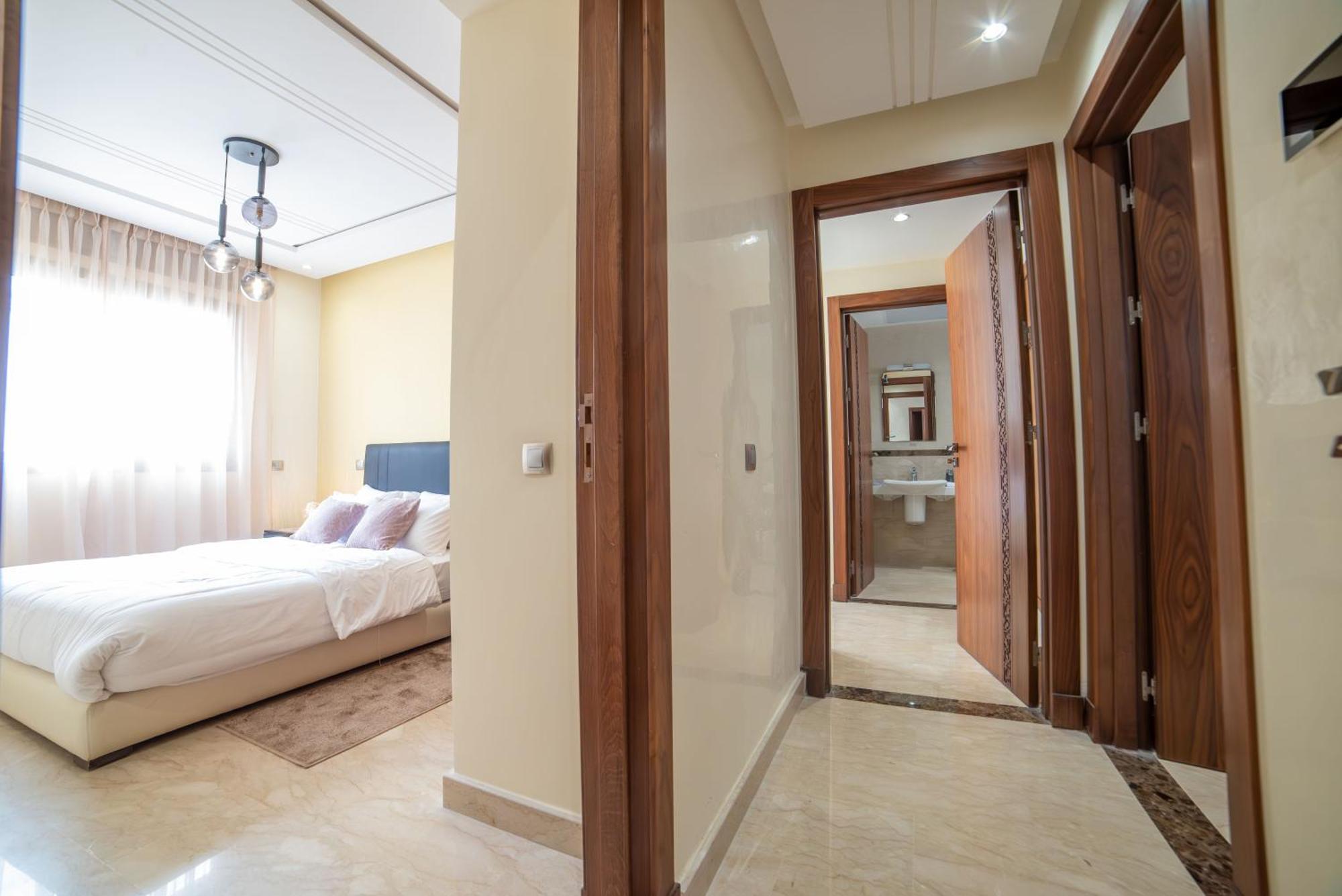 Luxury Seafront Apartment 101Sqm With Wi-Fi And Parking Agadir Exterior photo